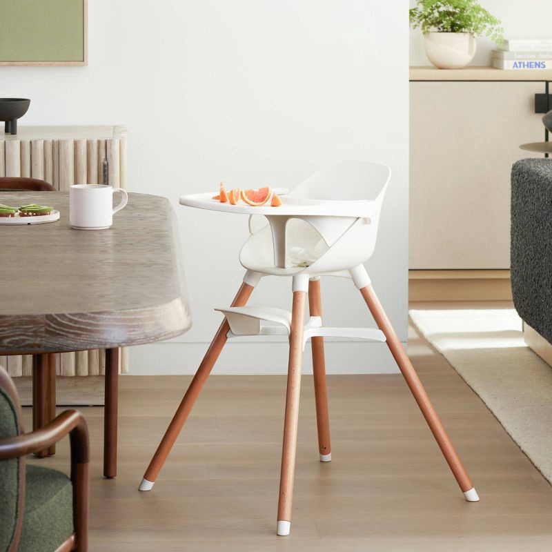 slide 8 of 11, Lalo High Chair - Coconut, 1 ct