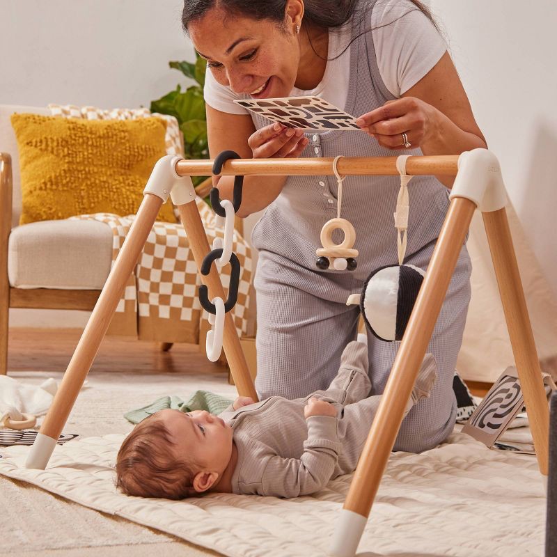 slide 2 of 8, Lalo Play Gym Activity Set - Oatmeal, 1 ct