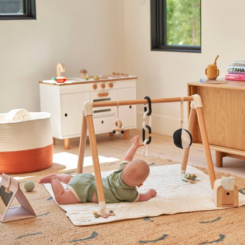 slide 6 of 8, Lalo Play Gym Activity Set - Oatmeal, 1 ct