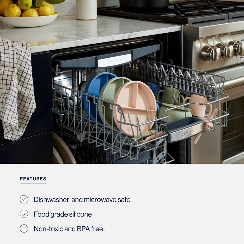 slide 6 of 8, Lalo Silicone Placemat - Sage, 1 ct