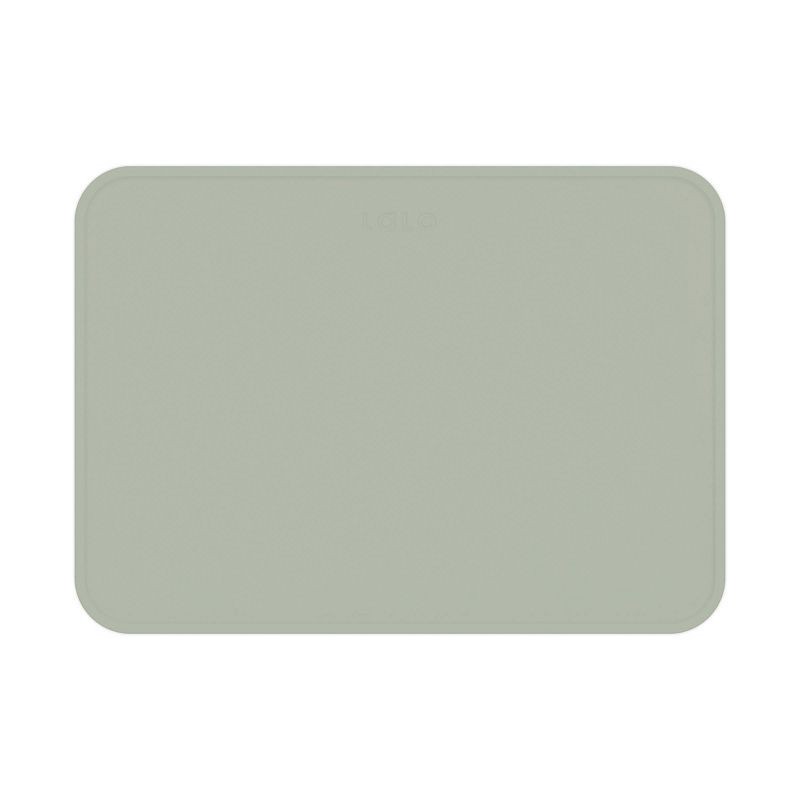 slide 1 of 8, Lalo Silicone Placemat - Sage, 1 ct