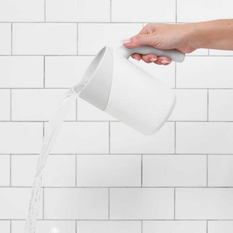 slide 8 of 9, Lalo Bath Rinse Cup - Coconut, 1 ct