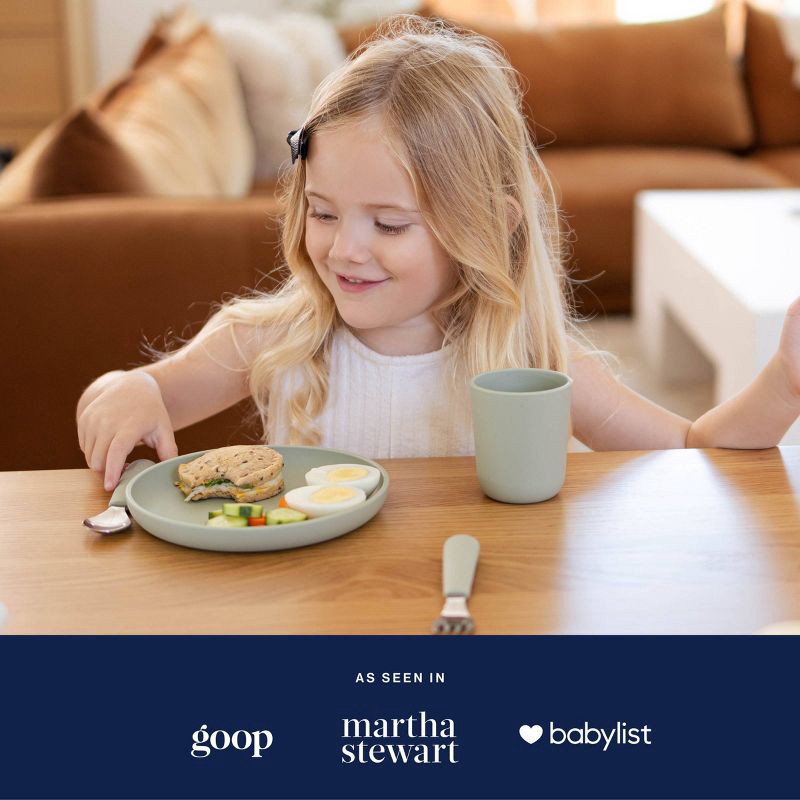 slide 8 of 10, Lalo 6 fl oz Cups - Sage - 2pk, 6 fl oz, 2 ct