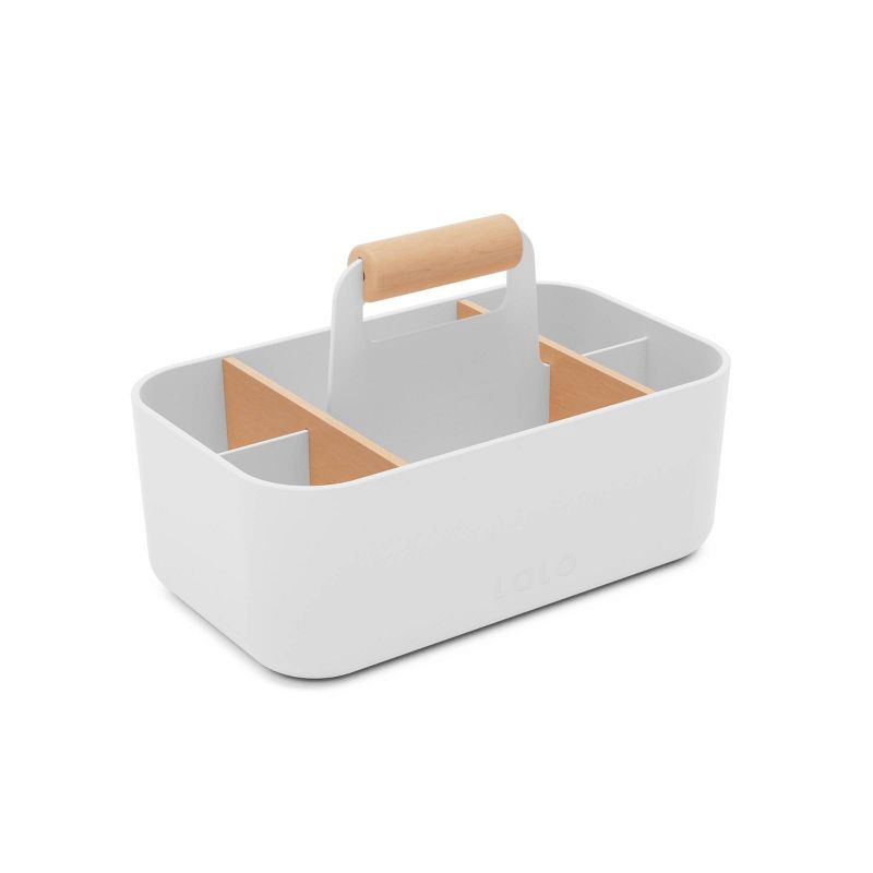 slide 2 of 10, Lalo Multipurpose Caddy Organizer - Coconut, 1 ct