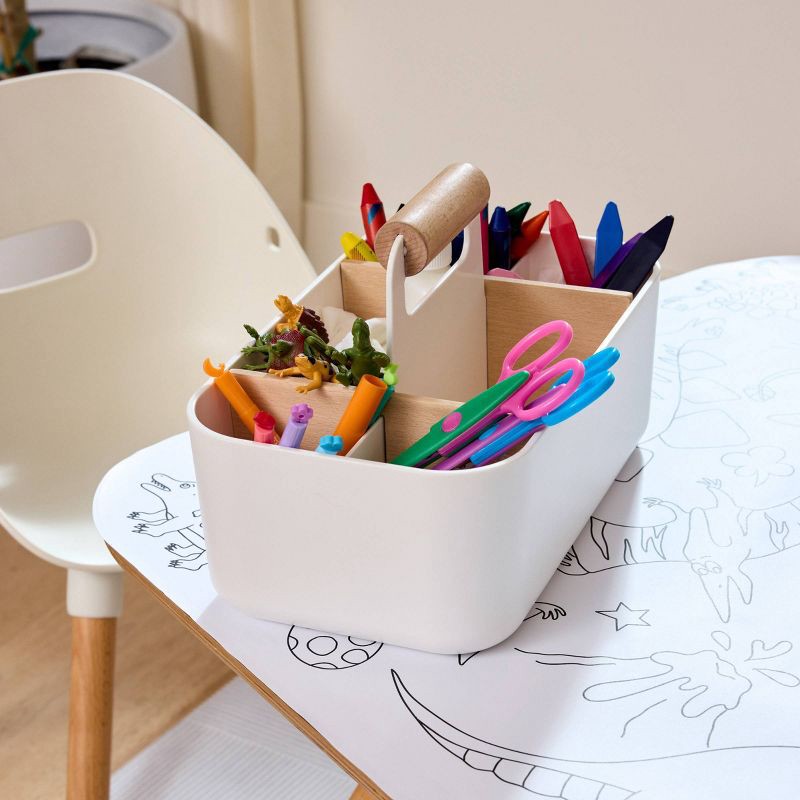 slide 3 of 10, Lalo Multipurpose Caddy Organizer - Coconut, 1 ct