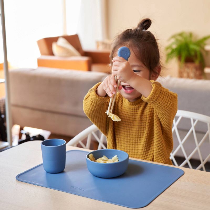 slide 6 of 9, Lalo 2pk Training Chopsticks - Sage, 2 ct