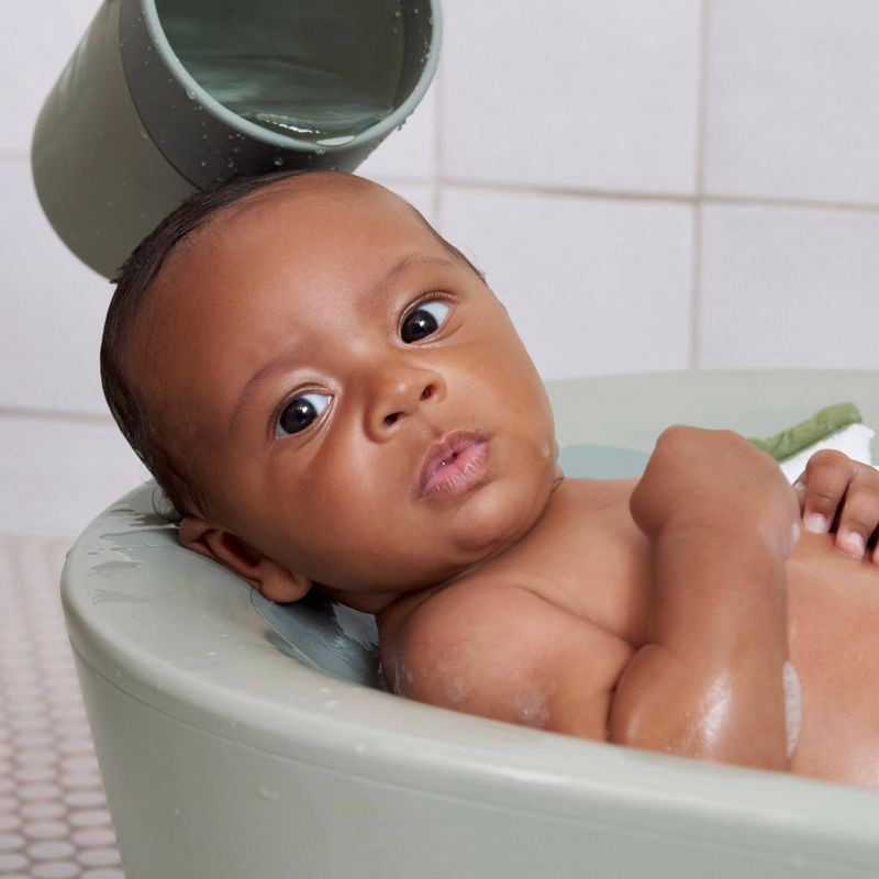 slide 6 of 9, Lalo Bath Rinse Cup - Sage, 1 ct