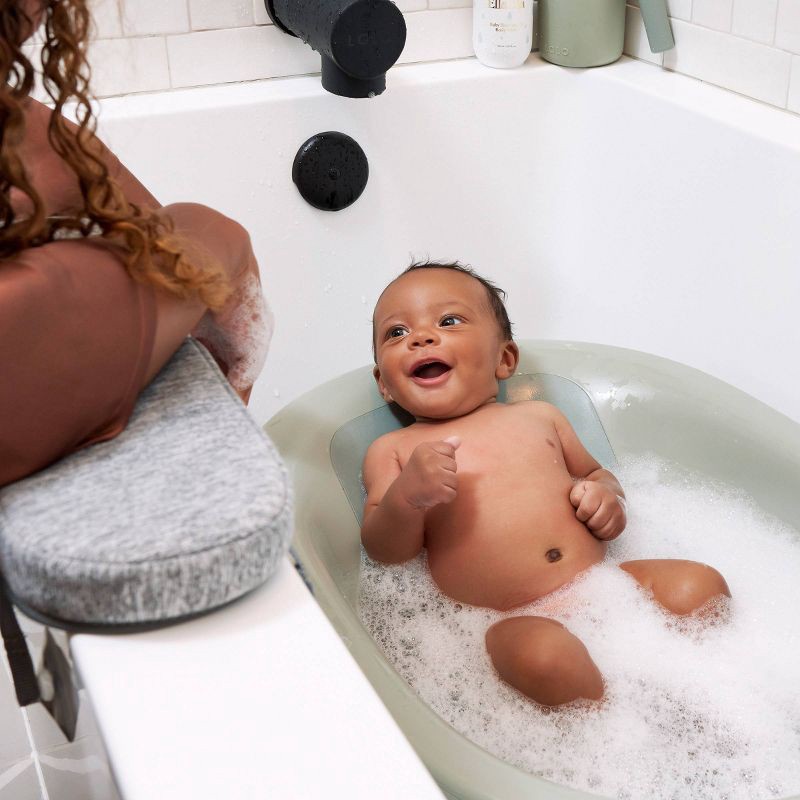 slide 9 of 9, Lalo Bath Rinse Cup - Sage, 1 ct