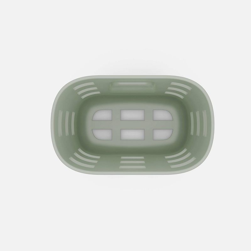 slide 8 of 8, Lalo Bath Toy Bin - Sage, 1 ct