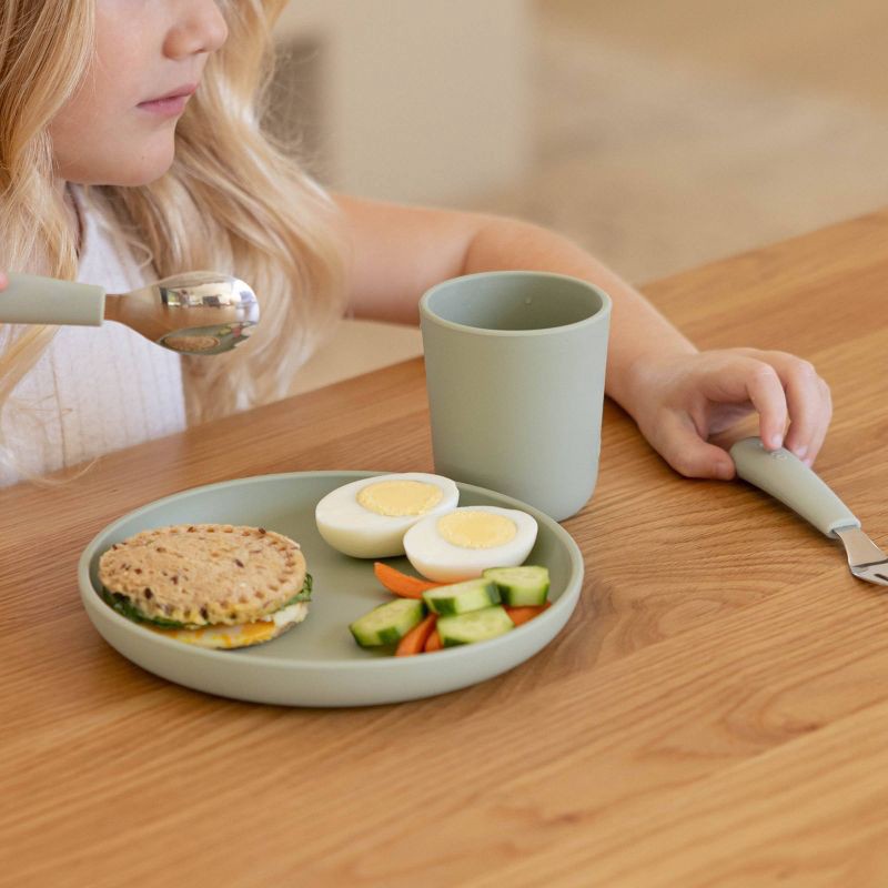 slide 2 of 9, Lalo 6 fl oz Cups - Oatmeal - 2pk, 6 fl oz, 2 ct