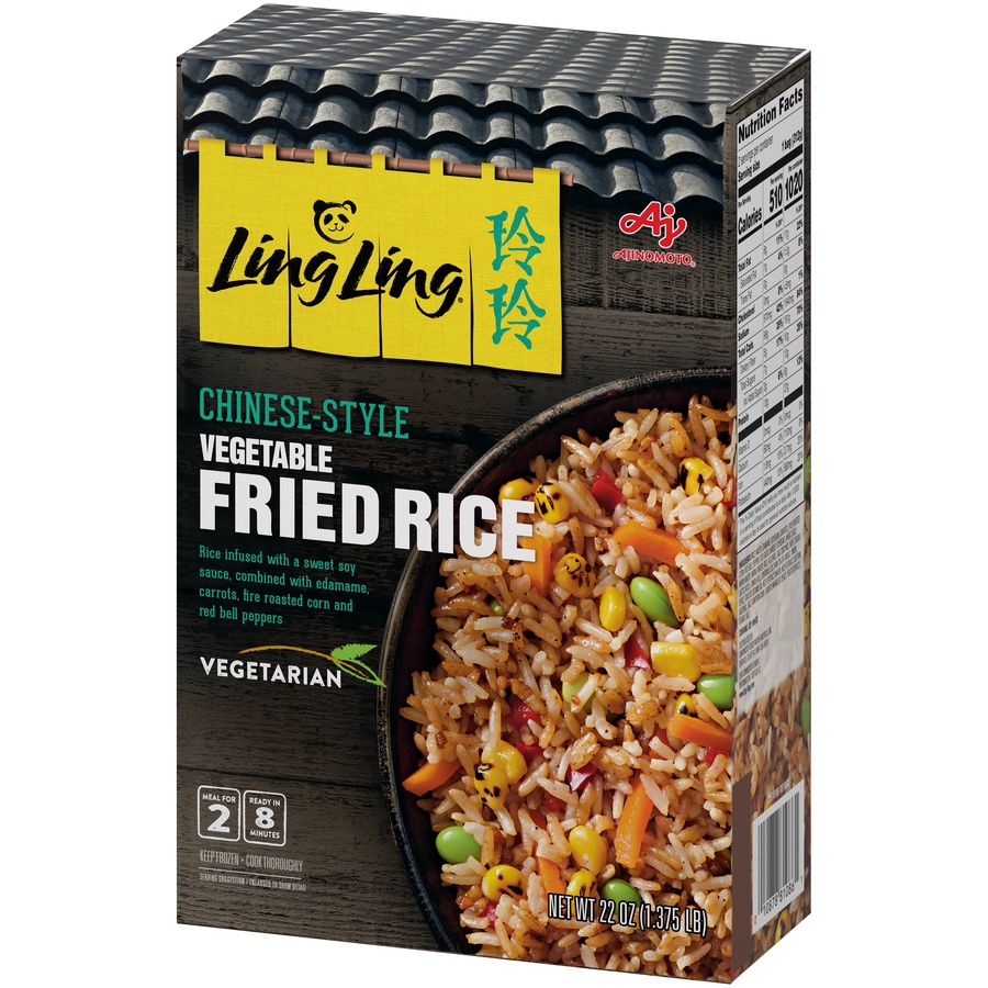 slide 3 of 8, Ling Ling Chinese-Style Vegetable Fried Rice, 22 oz