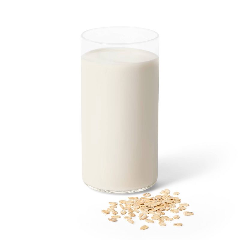 slide 4 of 5, Zero Sugar Oatmilk - 64 fl oz - Good & Gather™, 64 fl oz