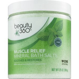 slide 1 of 1, CVS Health Muscle Relief Mineral Bath Salts, 24.99 Oz, 25 oz