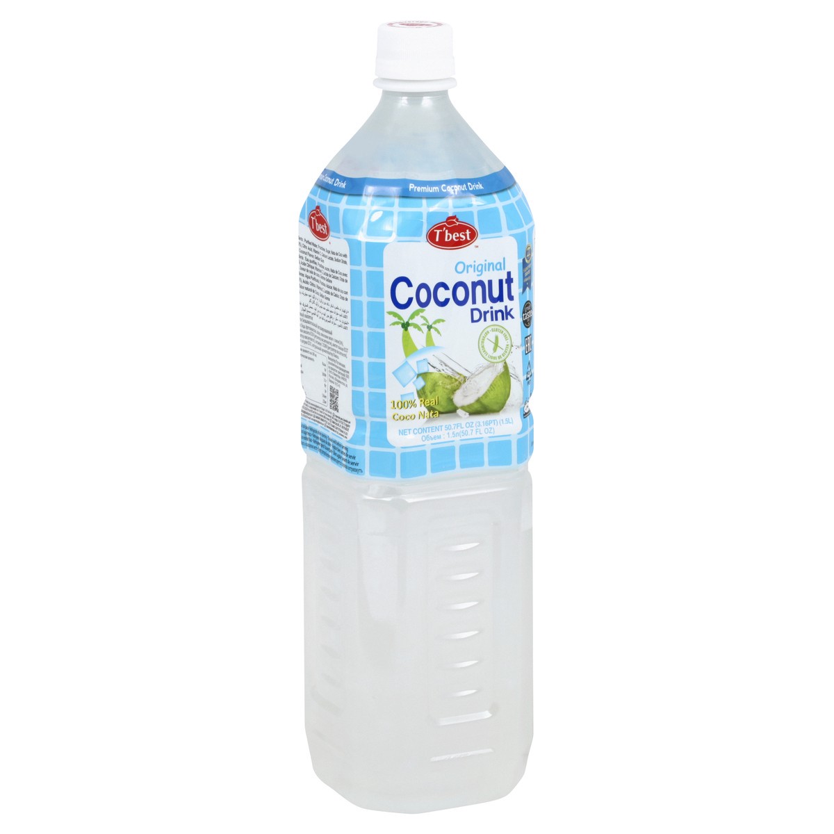 slide 3 of 5, T Best Coconut Drink - 50.7 oz, 50.7 oz