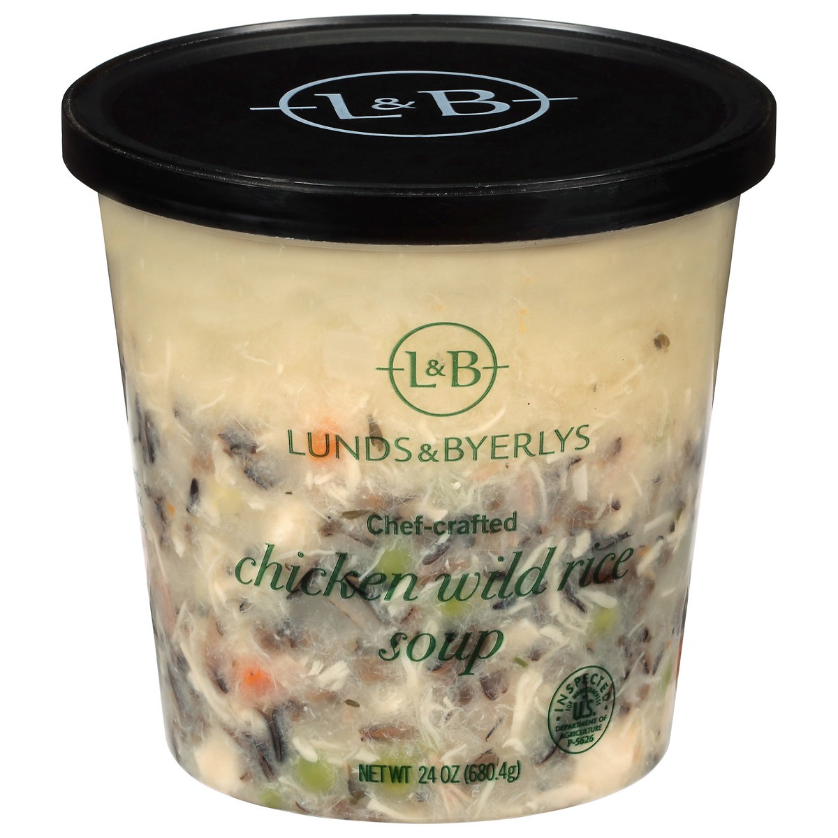 slide 2 of 4, Lunds & Byerlys Chef-Crafted Chicken Wild Rice Soup 24 oz, 24 oz
