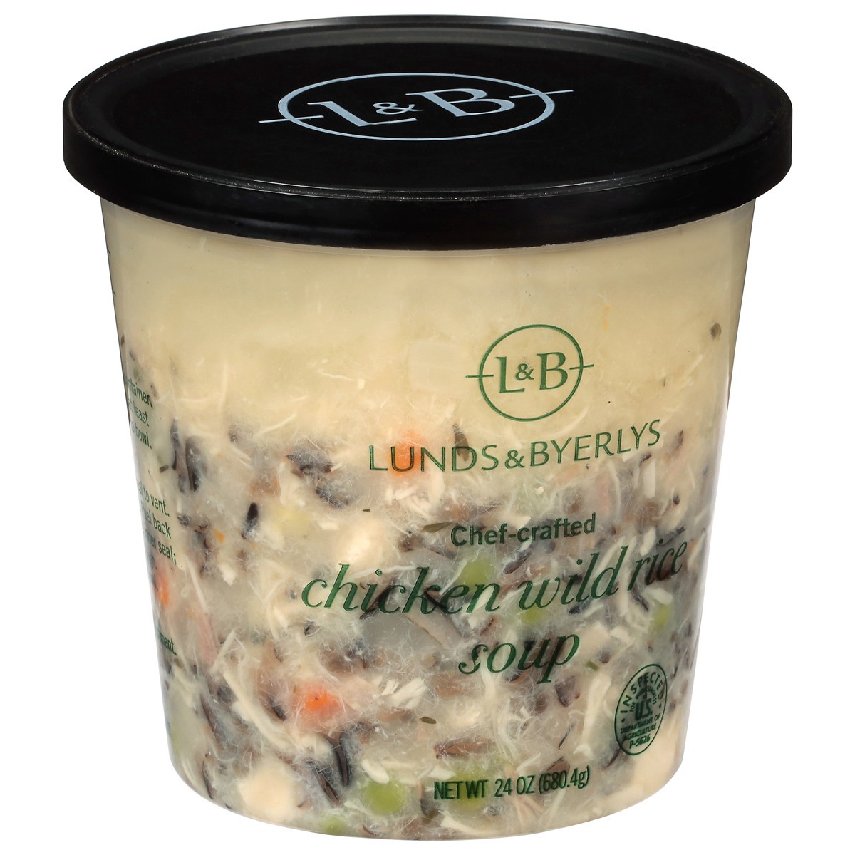 slide 3 of 4, Lunds & Byerlys Chef-Crafted Chicken Wild Rice Soup 24 oz, 24 oz
