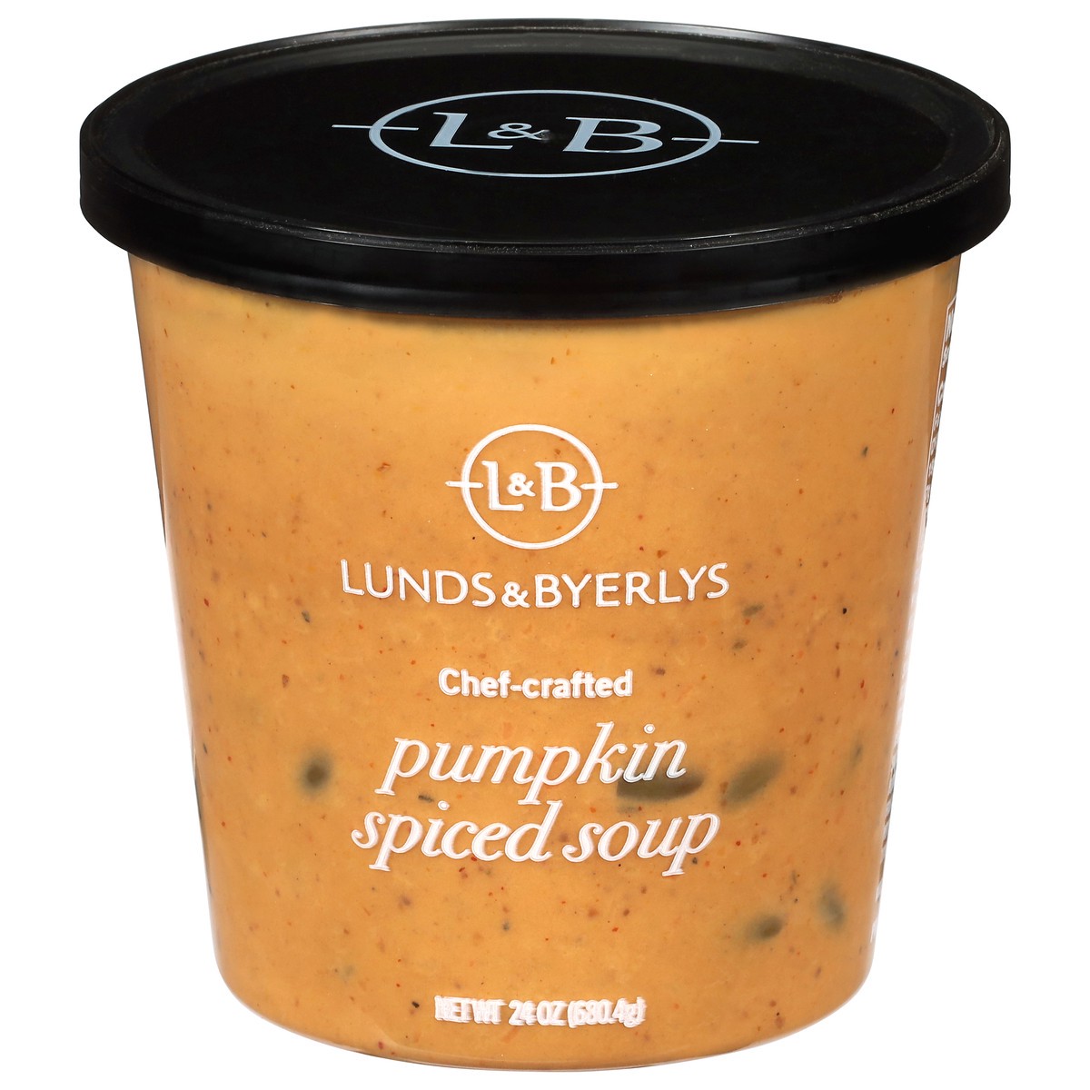 slide 1 of 4, Lunds & Byerlys Chef-Crafted Pumpkin Spiced Soup 24 oz, 24 oz