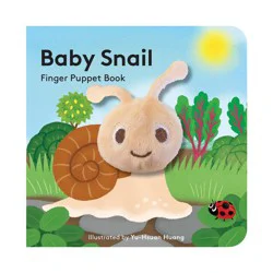 Chronicle Books Baby Snail: Finger Puppet Book - (Little Finger Puppet) (Hardcover)