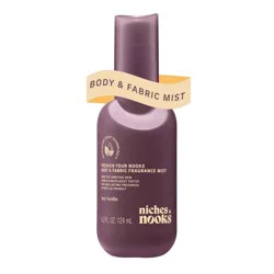 Niches & Nooks Intimate pH Balanced Body Spray & Fabric Fragrance Mist - Airy Vanilla - 4.2 fl oz