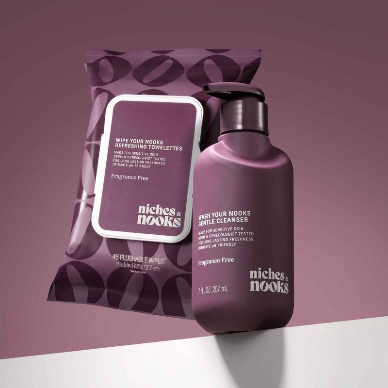 slide 9 of 11, Niches & Nooks Intimate pH Balanced Gentle Feminine Wash - Fragrance-Free - 7 fl oz, 7 fl oz