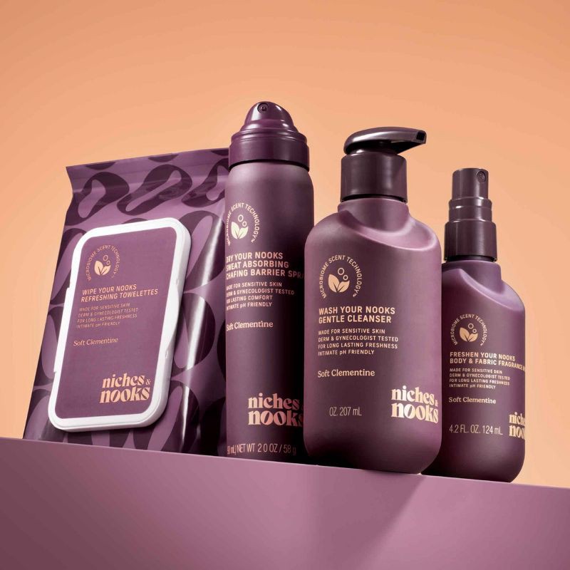 slide 10 of 13, Niches & Nooks Intimate pH Balanced Gentle Feminine Wash - Soft Clementine - 7 fl oz, 7 fl oz