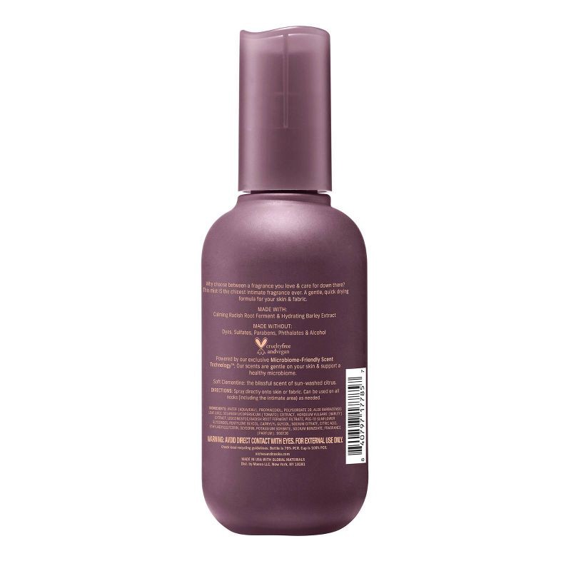 slide 11 of 12, Niches & Nooks Intimate pH Balanced Body Spray & Fabric Fragrance Mist - Soft Clementine - 4.2 fl oz, 4.2 fl oz