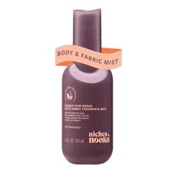 Niches & Nooks Intimate pH Balanced Body Spray & Fabric Fragrance Mist - Soft Clementine - 4.2 fl oz