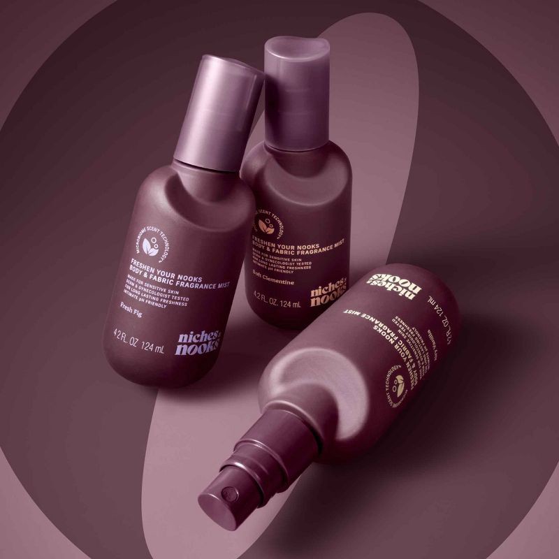 slide 12 of 13, Niches & Nooks Intimate pH Balanced Body Spray & Fabric Fragrance Mist - Fresh Fig - 4.2 fl oz, 4.2 fl oz