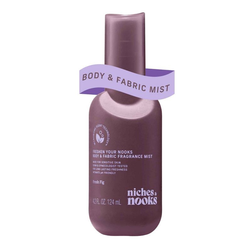 slide 1 of 13, Niches & Nooks Intimate pH Balanced Body Spray & Fabric Fragrance Mist - Fresh Fig - 4.2 fl oz, 4.2 fl oz