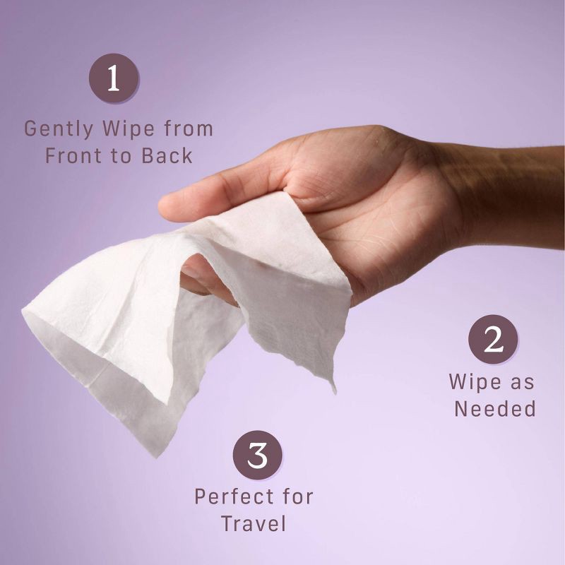 slide 8 of 13, Niches & Nooks Intimate pH Balanced Refreshing Flushable Feminine Wipes - Fresh Fig - 45ct, 45 ct
