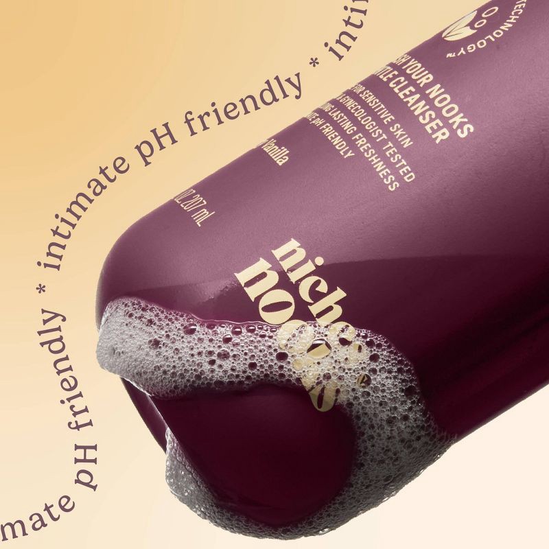 slide 3 of 12, Niches & Nooks Intimate pH Balanced Gentle Feminine Wash - Airy Vanilla - 7 fl oz, 7 fl oz