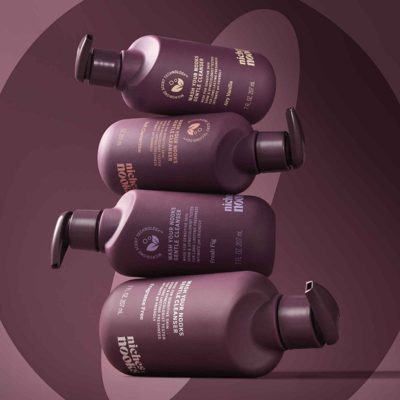 slide 12 of 12, Niches & Nooks Intimate pH Balanced Gentle Feminine Wash - Airy Vanilla - 7 fl oz, 7 fl oz