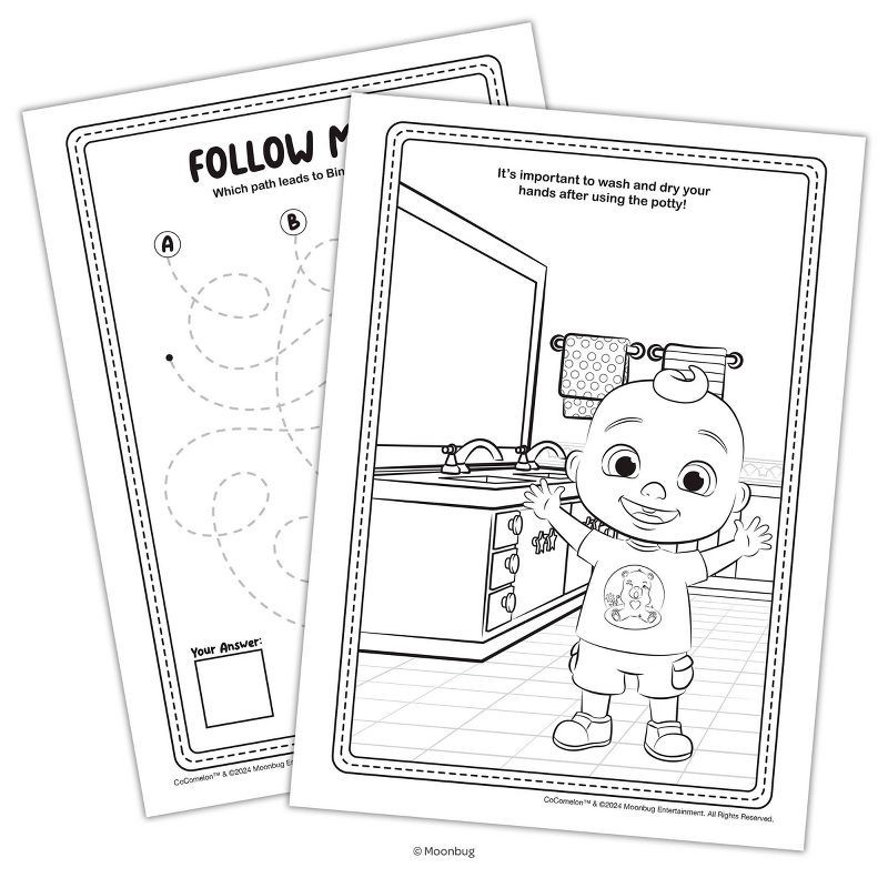 slide 4 of 5, Bendon CoComelon Ultimate Potty Time Activity Book, 1 ct