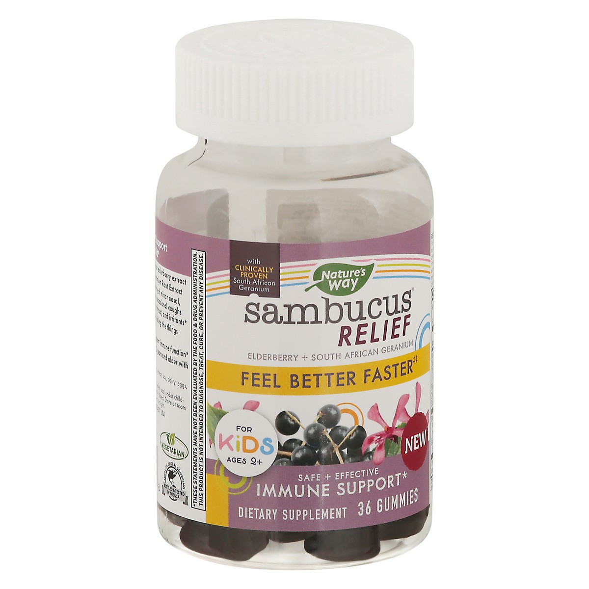 slide 8 of 9, Nature's Way Sambucus Kids Gummies, 36 ct