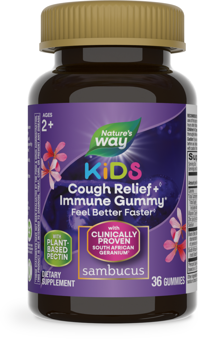 slide 1 of 9, Nature's Way Sambucus Kids Gummies, 36 ct