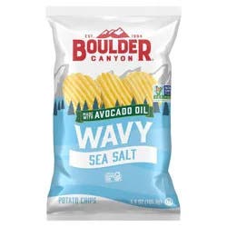 Boulder Canyon Wavy Potato Chips - 5.5oz
