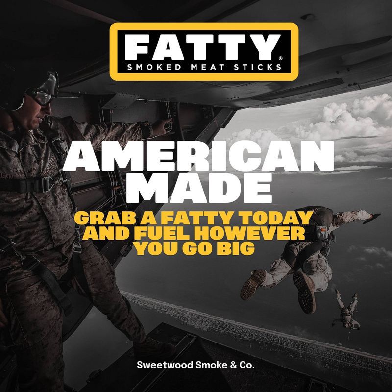 slide 7 of 10, Fatty Original Multipack Meat Sticks - 10oz/10ct, 10 ct; 10 oz
