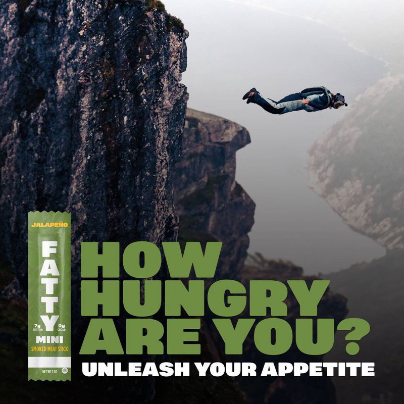 slide 6 of 7, Fatty Jalapeno Multipack Meat Sticks - 10oz/10ct, 10 ct; 10 oz