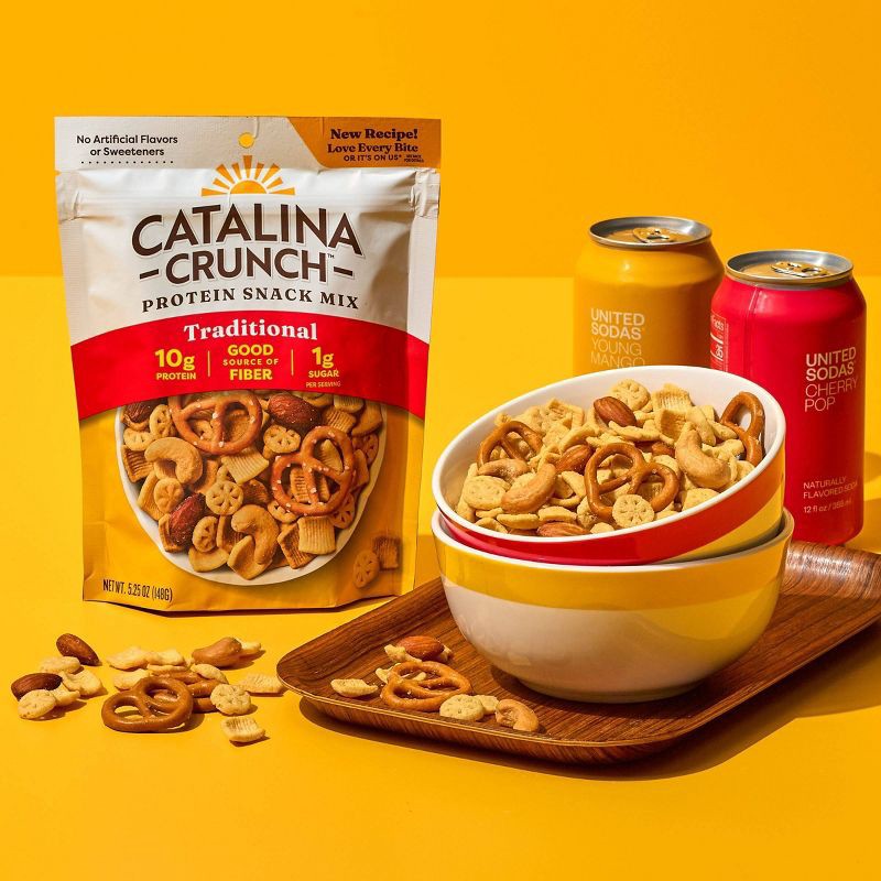 slide 6 of 8, Catalina Crunch Traditional Protein Snack Mix - 5.25oz, 5.25 oz