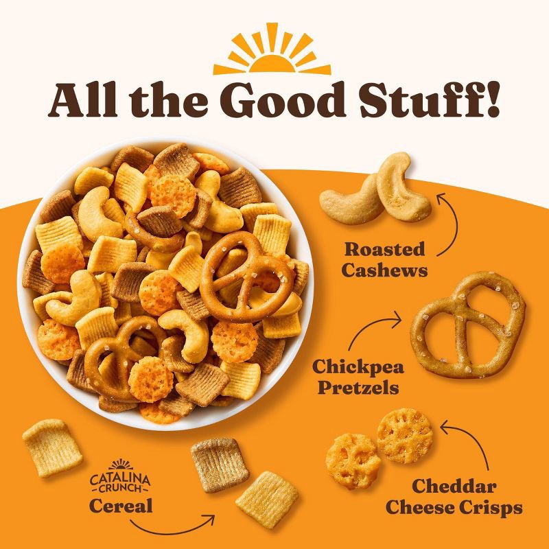 slide 7 of 8, Catalina Crunch Cheddar Protein Snack Mix - 5.25 oz, 5.25 oz