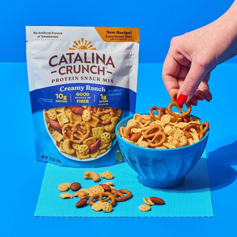 slide 6 of 8, Catalina Crunch Creamy Ranch Protein Snack Mix - 5.25oz, 5.25 oz