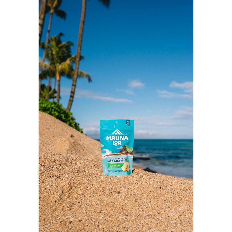 slide 3 of 5, Mauna Loa Garlic Onion Macadamia Nuts - 4oz, 4 oz