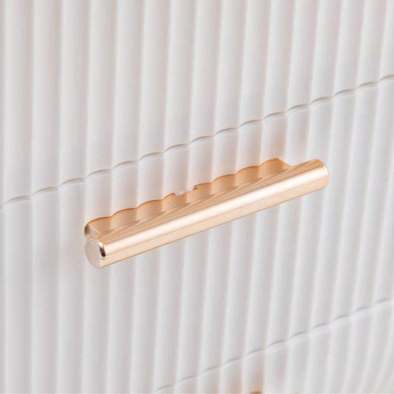 slide 4 of 9, Thinkspace Cosmetic Case - White, 1 ct