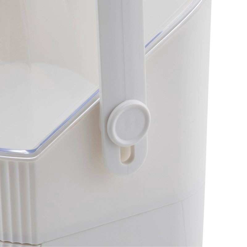 slide 6 of 9, Thinkspace Cosmetic Case - White, 1 ct