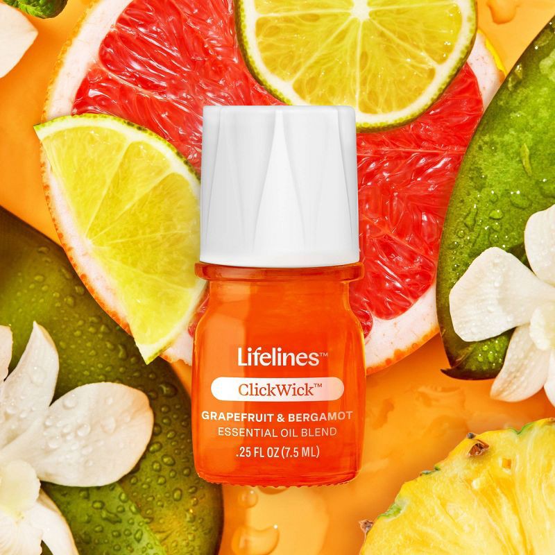 slide 4 of 8, Lifelines Citrus Grove Essential Oil Clickwick, 1 ct