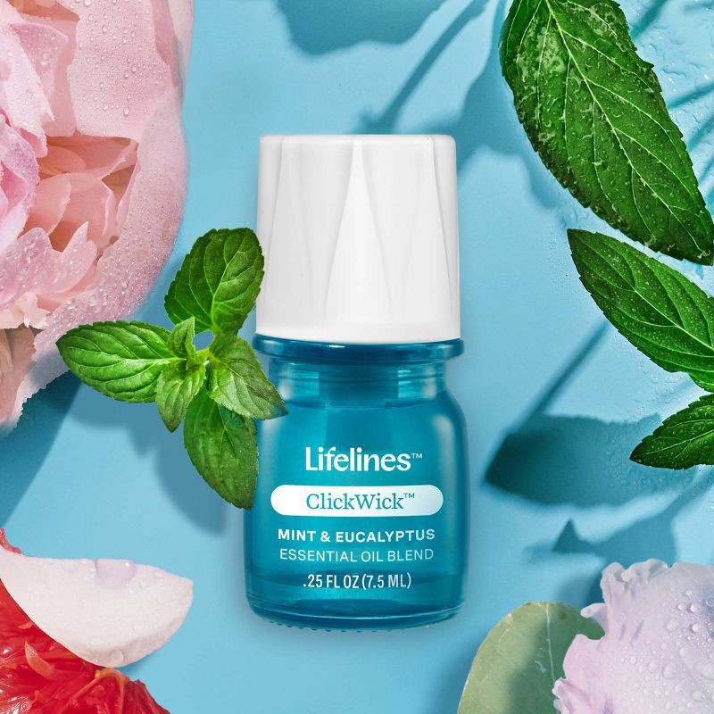 slide 4 of 8, Lifelines Crisp Mountain Air Essential Oil Clickwick, 1 ct