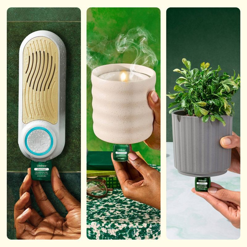 slide 3 of 8, Lifelines Walk in the Woods Essential Oil Clickwick, 1 ct