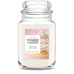 Original Large Jar Vanilla Cupcake Candle 22oz - Yankee Candle