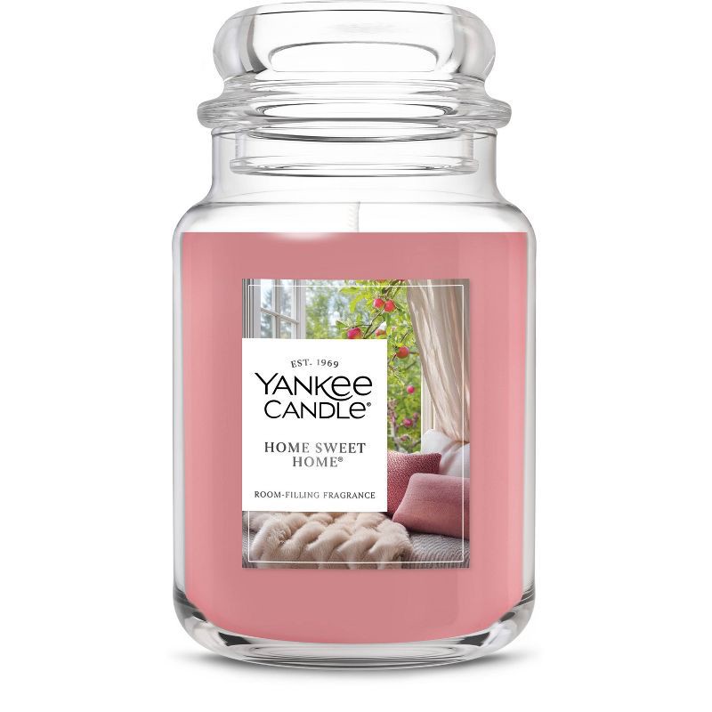 slide 1 of 8, Original Large Jar Home Sweet Home Candle 22oz - Yankee Candle, 22 oz