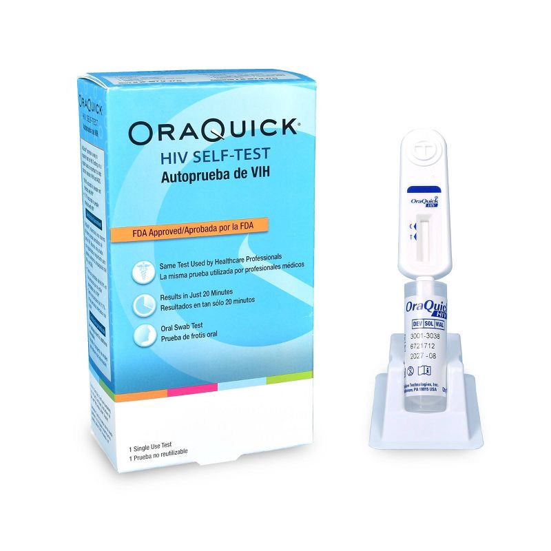 slide 2 of 4, OraQuick HIV Test Kit, 1 ct